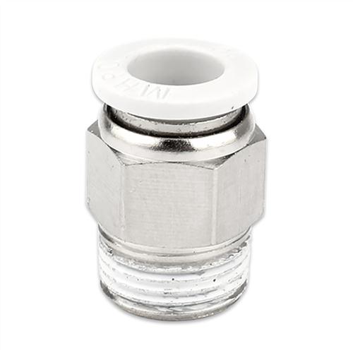 气动接头快插外螺纹PC4-M5/6-01/8-02/10-03/12-04气管咀直通接头