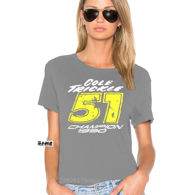 New Cole Trickle 51 Symbol Days Of Thunder Movie Black T-Shi