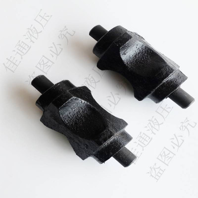 新品液压手动弯管机配件2寸3寸4寸弯管器支承轮支撑轮带肖子轴承