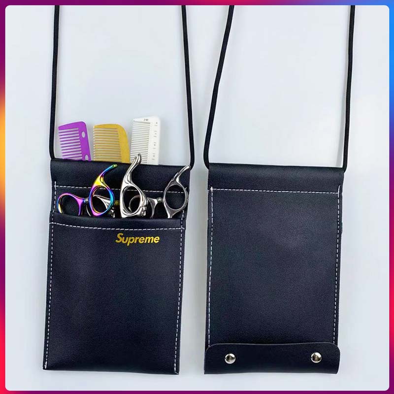美发剪刀包理发店专用挎包斜挎腰包时尚潮流发型师发廊剪发工具包