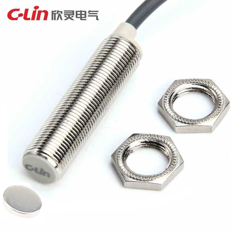 。霍尔式接近开关SJM12-10牌P1 N/D/A1常开NO 2常闭NC配强磁铁