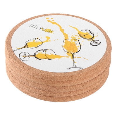 Kitchen WCork hueat proof mat dining table cushion coaster