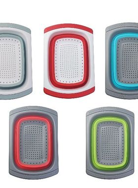 Silica gel folding leachate basket retractable rectangular