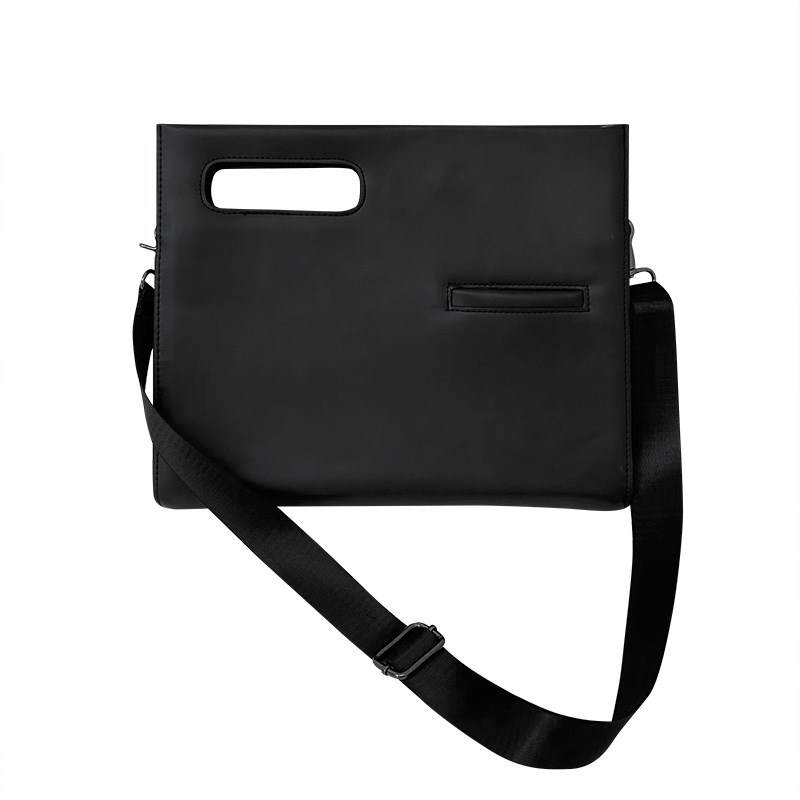 经典商务手拿包男士复古休闲斜挎包简约通勤单肩包韩版手抓公文包