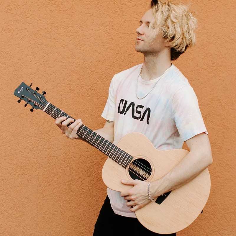 新品从容推荐 Enya恩雅X1pro单板民谣吉他初学者面单加震电箱乐器