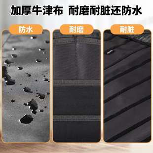 大容量挂书袋高中生课桌书本收纳神器省空间书桌侧面挂袋初中学生