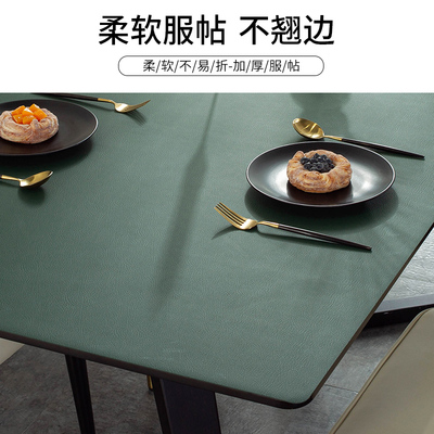 Dining table mat waterproof and oilproof and heatproof no-