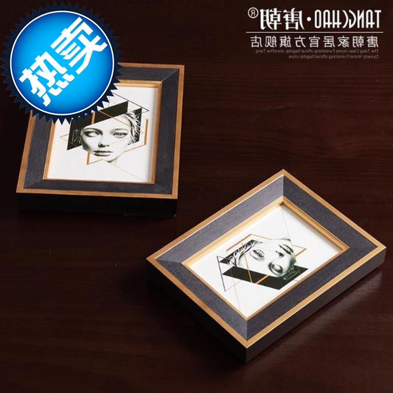 7 inch plaque modern home Nordic phase frame table faacial