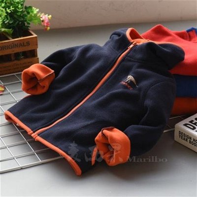 厂家男童颗粒绒c外套摇粒绒秋冬装2020年新款中童小孩子儿童潮酷