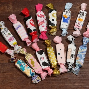 L White collar commune candy wjrap nougat wrapping paper 50