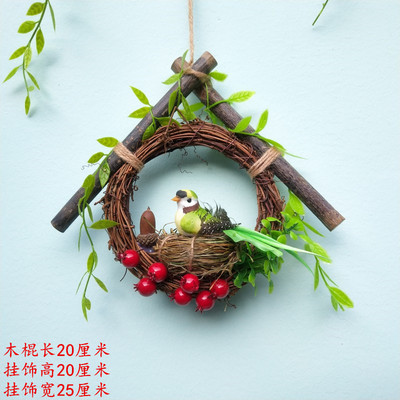 Wreath decoration wall penDdant wall wall hanging U Living