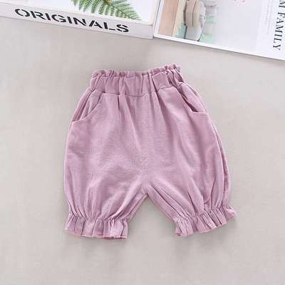 Lapel flower wave dot short sleeve two-piece set lively cute