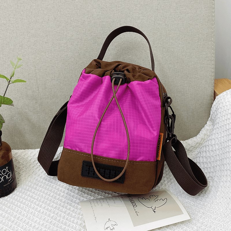 日式春游多巴胺水杯包小巧轻便工装斜挎亲子露营旅行ins户外运动