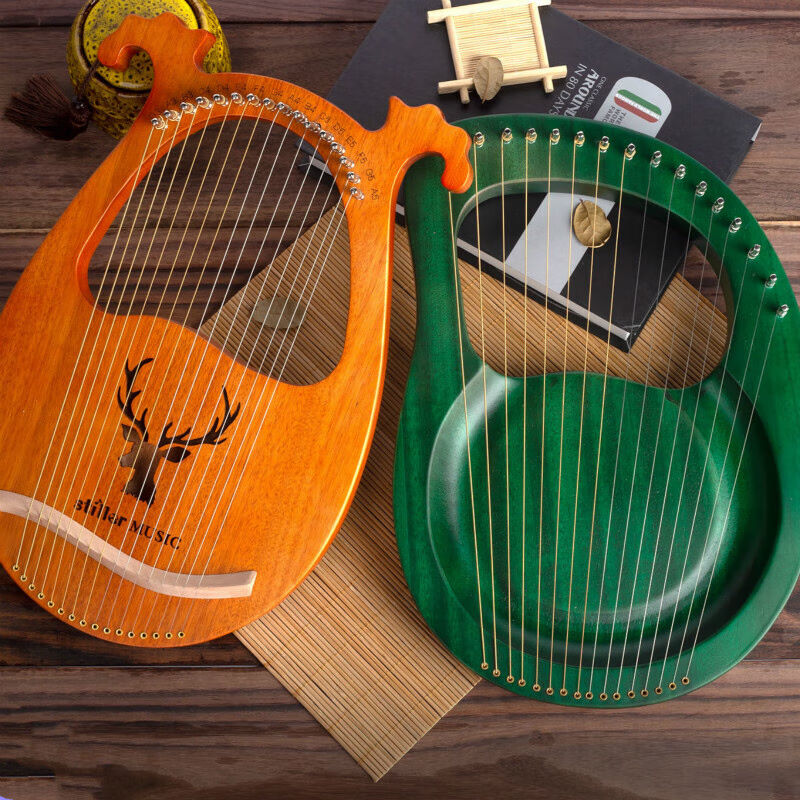 莱雅琴16音小竖琴19弦可携式16弦初学者自学10弦lyre琴里拉琴箜篌