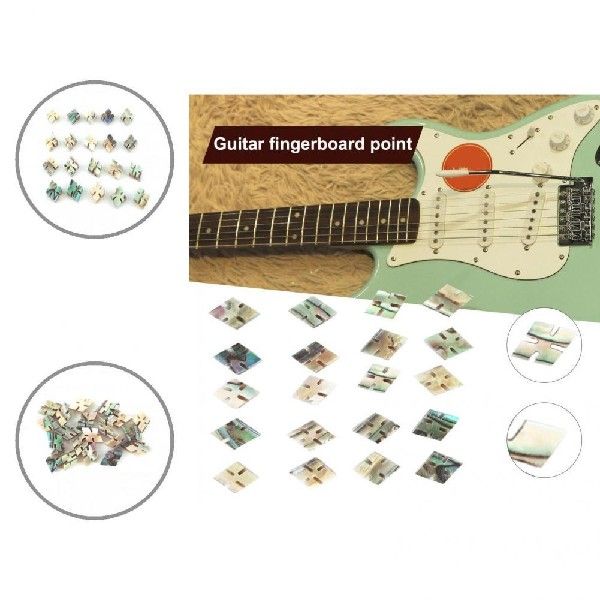 20Pcs/Set Guitar Fretboard Dots Fine Workmanship Easily