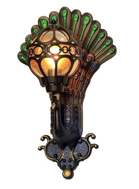 Outdoor waterproof European retro wall lamp living room cour