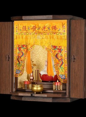 佛堂绸缎龙门佛帐龙门帐挂件家用道家龙门龙帐门帘遮挡帘装饰品
