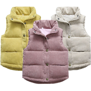 Old Girls Winter Vest Autumn Child Boys 2023 Years New