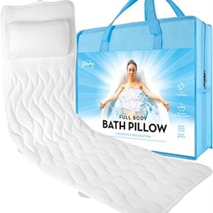 Full Body Bath Pillow  Luxury Bathtub Pillow (22 Suction Cup