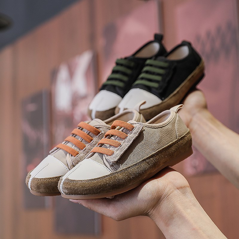 厂家女童布鞋2021春秋季新款韩版时尚儿童板鞋夏季男童软底防滑童