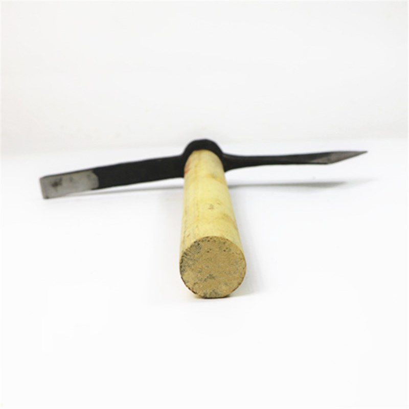 登山镐纯手工锻打弹簧钢镐小洋镐户外小锄头农业建筑用具小钢镐