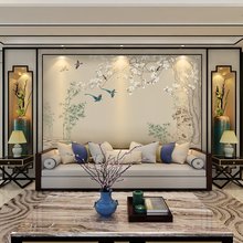 TV background wallpaper living room atmosphere wlallpaper m