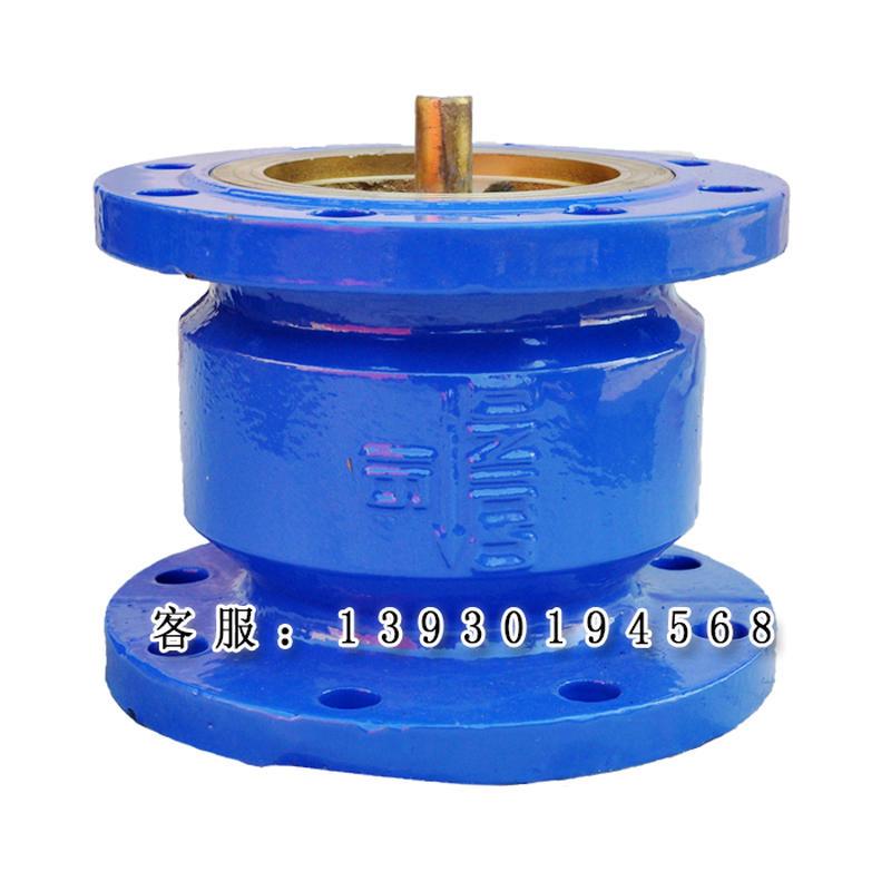 彪煌 HC41X-16 铸铁法兰 消音止回阀  止逆阀DN40 DN50 DN65 DN80