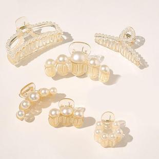 Luxury ndy Pearls Hairpins Hair Ornaments Shiny Big