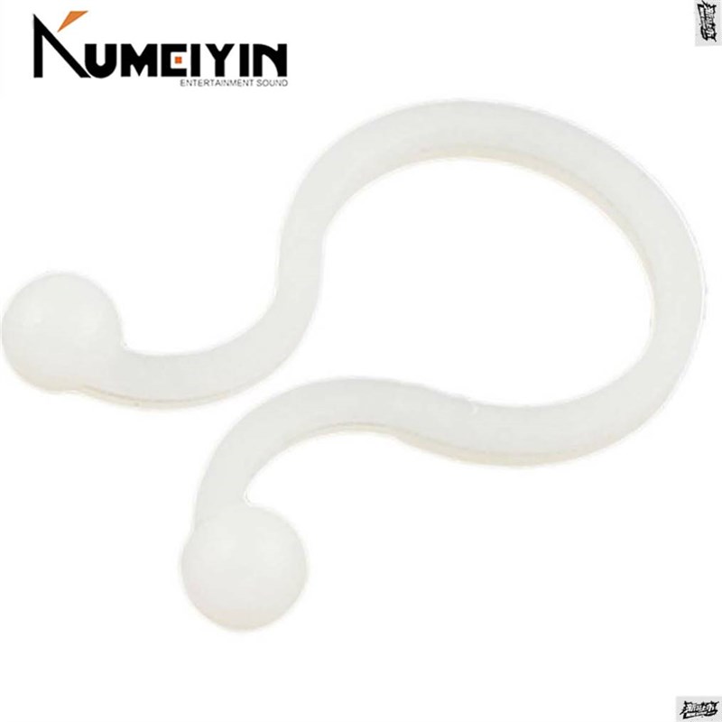 IMC Hot White Nylon Round Tips Twist Lock Cable Tie 100 Pcs