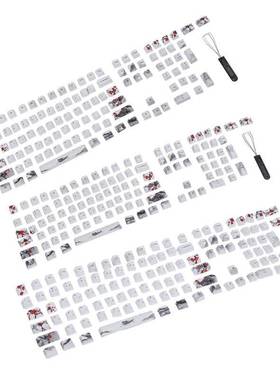 110 Keys Dots Keycaps PBT Key For standard 60 87 104 108