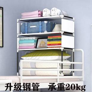 大学宿舍牀上置物架牀头悬空衣柜高低牀收纳上下牀上铺柜上下铺箱