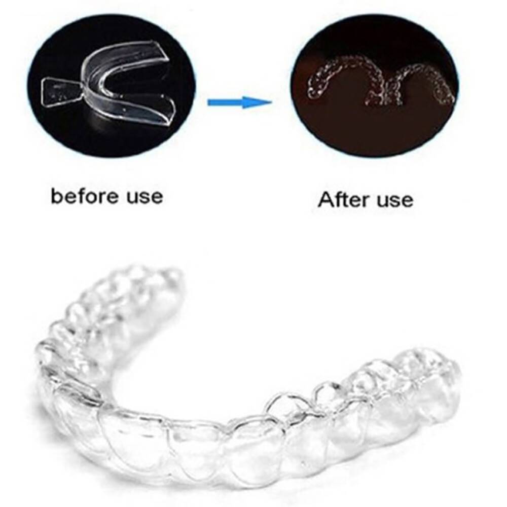 10pcs Silicone Teeth Whitening Tray Mouth Guard for Teeth Cl