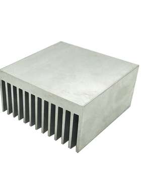 散热铝型材片 4大功率散热器B功D放热块80散* 80*0MM