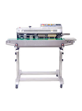 华联封口机FRBM-810连续封口机墨轮油墨印字Q铝箔塑料薄膜自动封