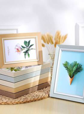 相框欧式风格摆台7寸5 6 8 1D0 Ia4寸相片相册像框挂墙画框