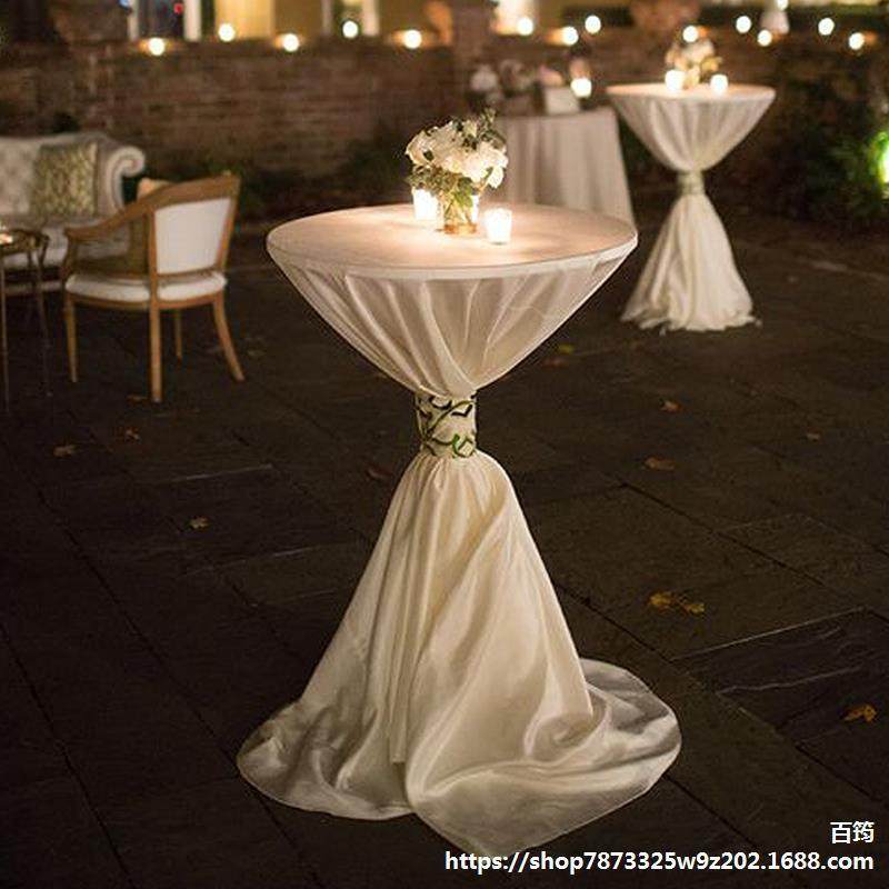 高脚吧台桌布展会活动鸡尾酒桌布冷餐宴台布酒店圆形桌布桌套,居家布艺,家纺布艺/布料面料缝制服务,淘宝优惠券,粉丝福利购,淘宝优惠卷