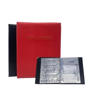 大容量活页钱币收藏册货源硬G币纸币生肖纪念币收纳册