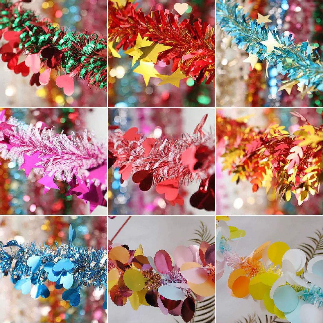 加密新款毛条拉花装饰