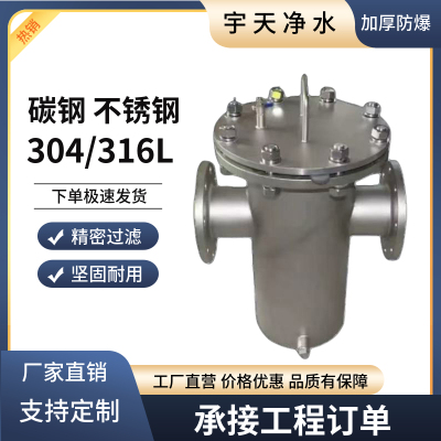 蓝式过滤器管道除污器