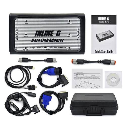 适配跨境 INLINE 6 Data Link AdapterV8.7 适用于康明斯发动机检