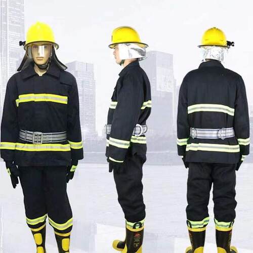 适配02款消防服套装微型消防站专用应急救援队服装战斗服阻燃服防