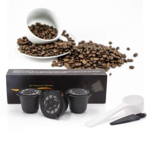 适配iCafilas套装可重复使用咖啡胶囊壳Nespresso雀巢胶囊杯咖啡