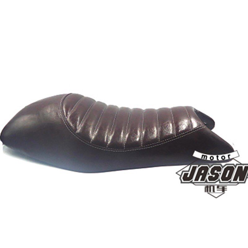 适用赛科龙RE3复古座垫 宗申250/400机车改装驼峰坐垫 毛毛虫鞍座