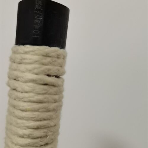 极速汉服心汉剑(二代),帽型首,可双手持握,聚丙烯材质可上地