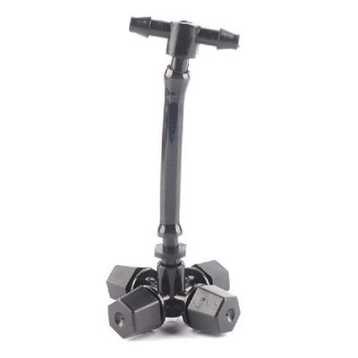 5-50sets Irrigation System Black Foggy Sprinkler Four Way
