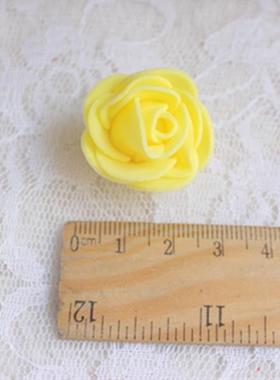 3.0cm diame ter artificail foamPE rose flowe WYShand-decorar
