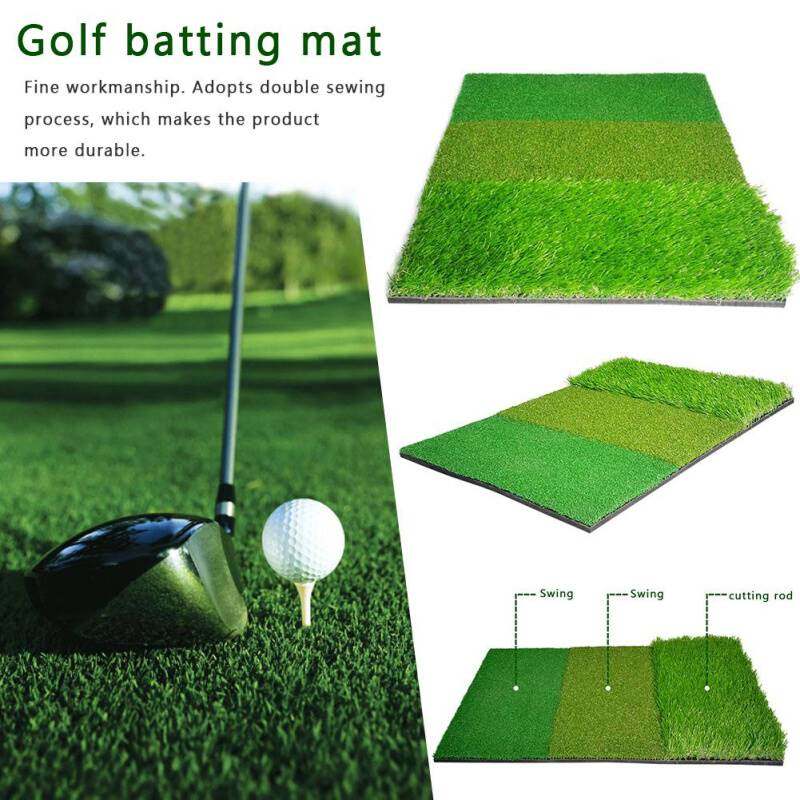 3in1 40cm x 60cm EVA Golf Hitting Practice Mat Artificial