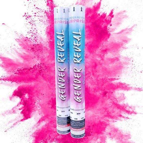 Gender Reveal Confetti Cannon Baby Gender Reveal 4pcs Baby