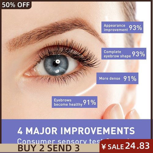 Fast Eyelash Growth Serum Enhancer Longer Fuller Thicker