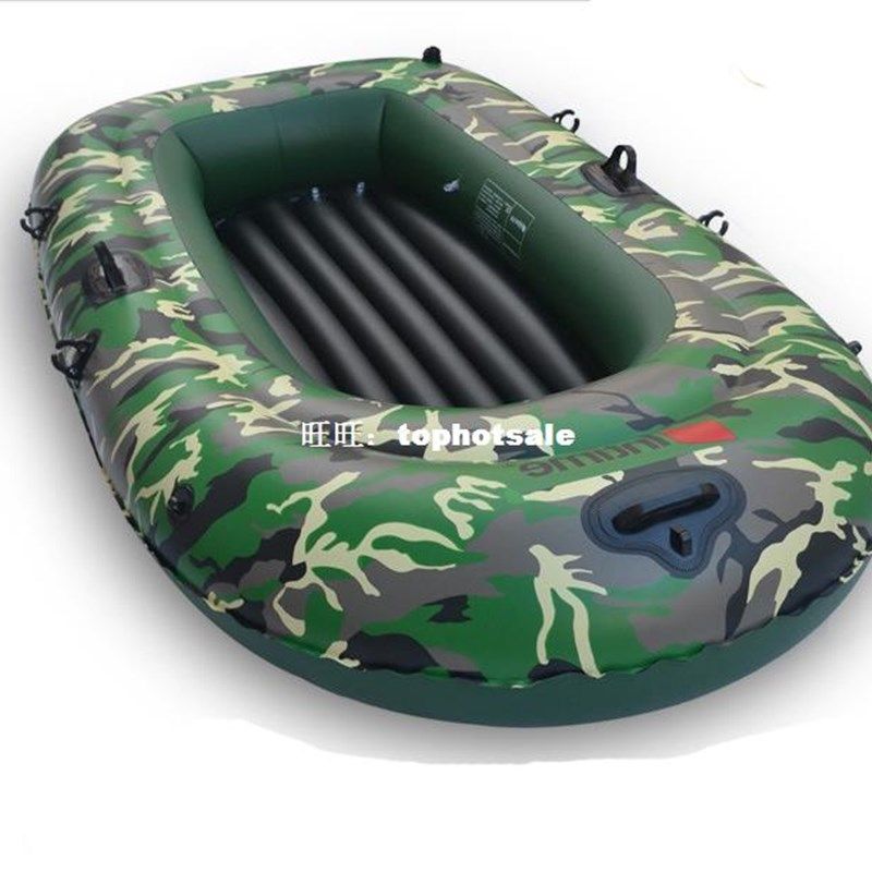 4 persons Inflatable Boat Thicken 0.45mm PVC Camouflage Infl